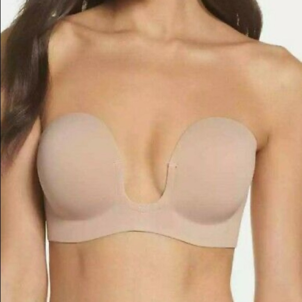 Shimera Deep Plunge Adhesive Backless Bra Cup D